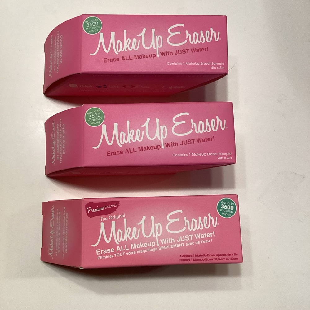 MakeUp Eraser set of 3